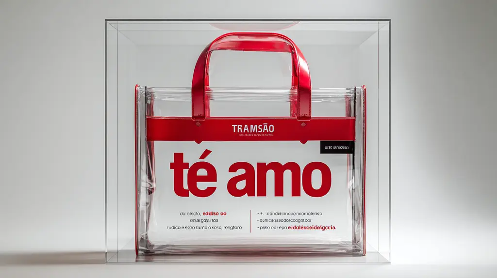Bolsa pvc transparente personalizada??